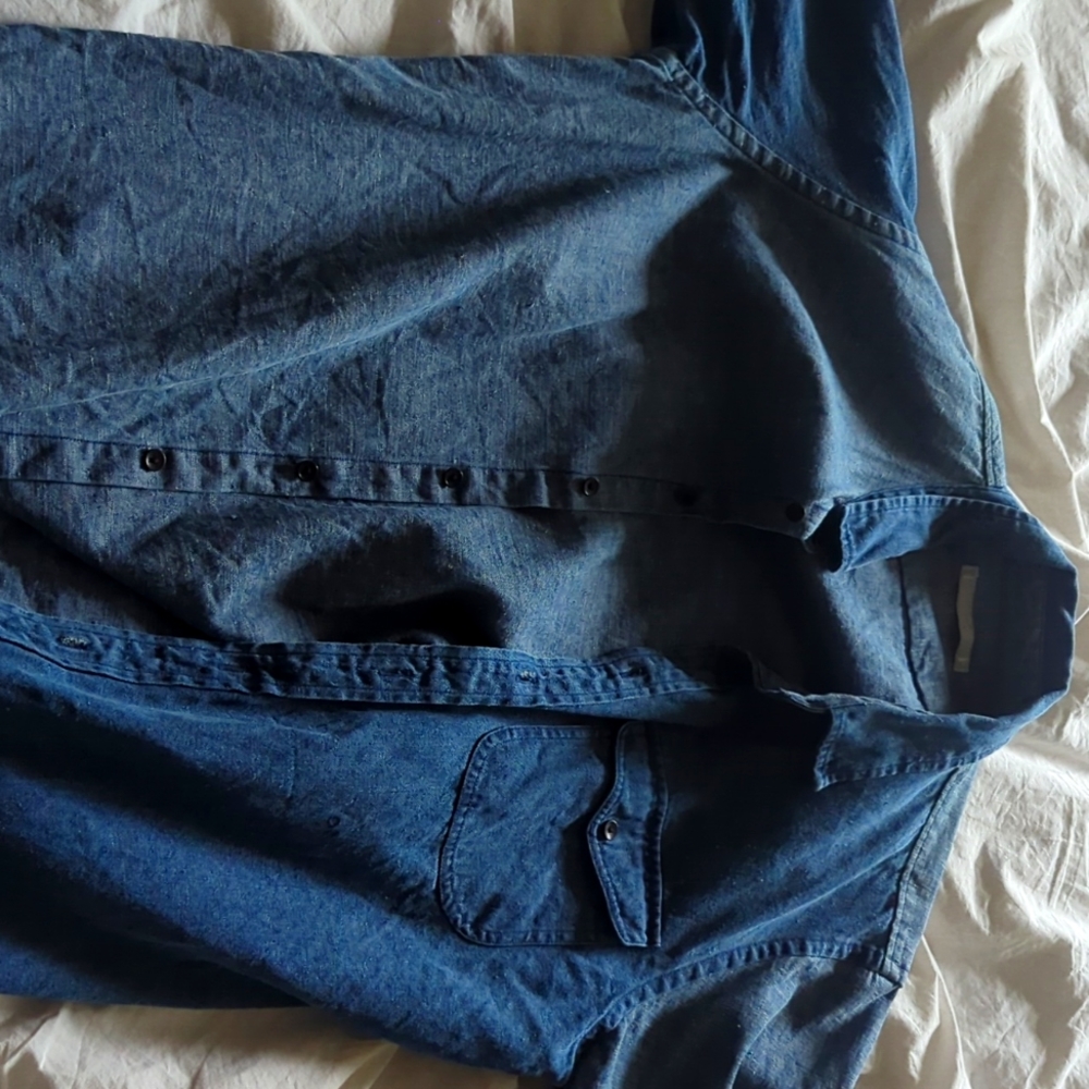 Outerknown size large denim dress